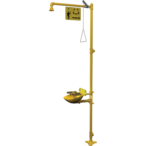 Halo Combination Emergency Shower & Eyewash Station Southpoint Industrial Supply