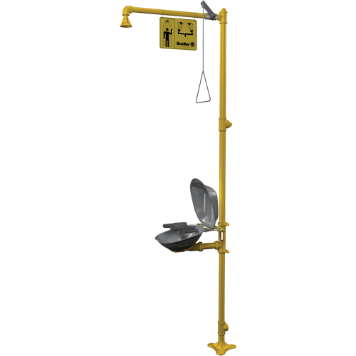 Halo Combination Emergency Shower & Eyewash Station Southpoint Industrial Supply