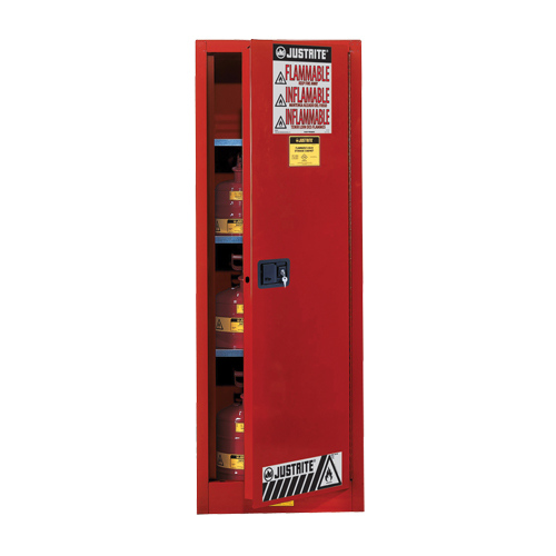 Armoire de s&eacute;curit&eacute; pour produits inflammables EX Slimline Sure-Grip , 22 gal., 3 tablettes Southpoint Industrial Supply