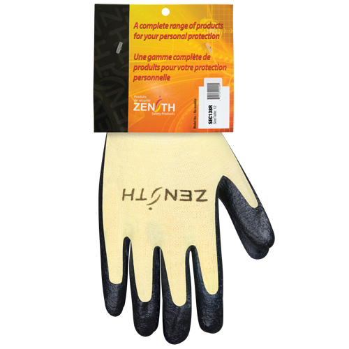 Superior Grip Cut-Resistant Gloves, Size 3X-Large, 13 Gauge, Foam Nitrile Coated, Aramid Shell, ANSI/ISEA 105 Level 3/EN 388 Level 5 Southpoint Industrial Supply