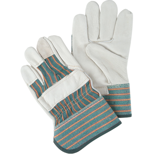 Abrasion-Resistant Fitter's Gloves, Ladies, Grain Cowhide Palm Southpoint Industrial Supply