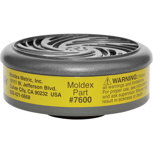 7000/9000 Series Respirator Filters, Gas/Vapour Cartridge, Multi Gas/Organic Vapour Southpoint Industrial Supply