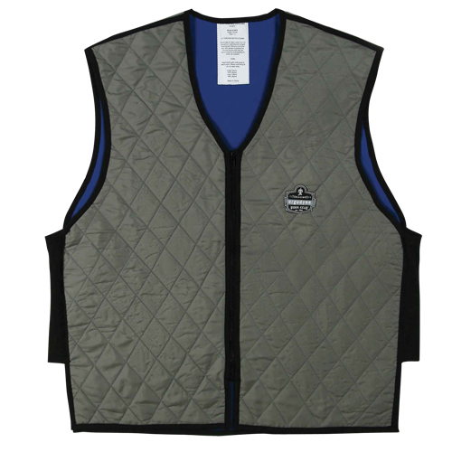 Chill-Its&reg; 6665 Wet Evaporative Cooling Vests, Medium, Grey Southpoint Industrial Supply