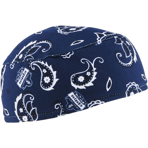 Chill-Its&reg; 6630 Cooling Skull Caps, Navy Blue Southpoint Industrial Supply