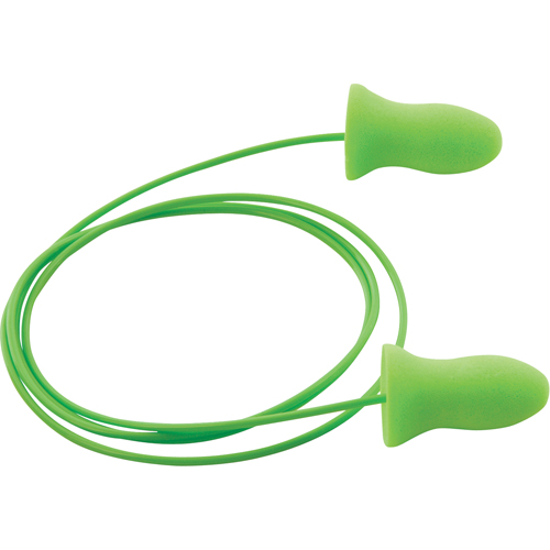 Bouchons d'oreilles en mousse Meteors, Vrac - Boîte, Avec cordon Southpoint Industrial Supply
