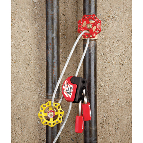 Adjustable Cable Lockouts, 3' Length Southpoint Industrial Supply