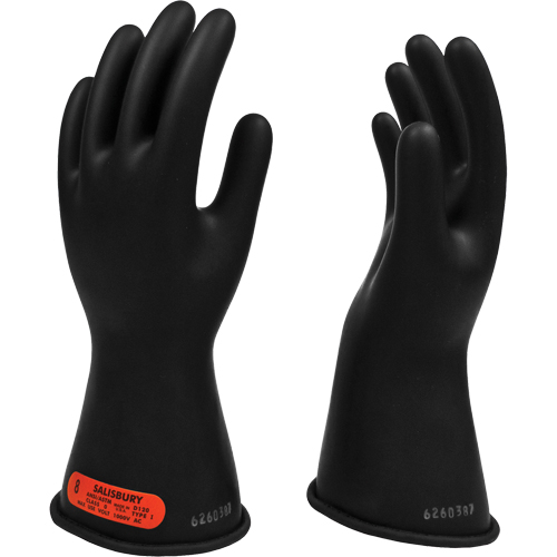 Salisbury  Rubber Insulating Gloves, ASTM Class 0, Size 7, 11" L Southpoint Industrial Supply