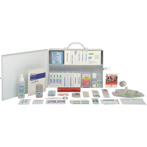 Office Standard Kit, Class 1 Medical Device, Metal Box Southpoint Industrial Supply