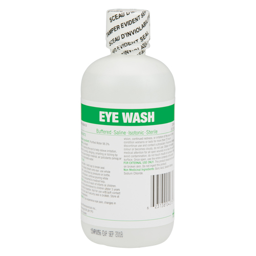 Eyewash, Full Bottle, 250 ml Southpoint Industrial Supply