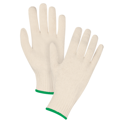 Standard-Duty String Knit Gloves, Poly/Cotton, 7 Gauge, Medium Southpoint Industrial Supply