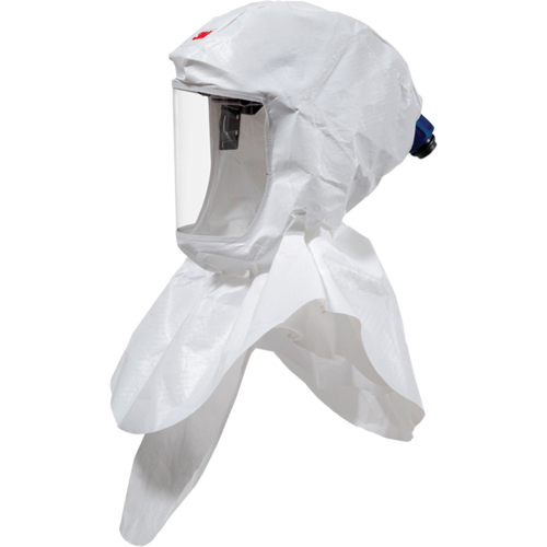 Cagoule Versaflo complet avec col interne et coiffe de premi&egrave;re qualit&eacute;, Universel, Coiffe souple, Bavette Double Southpoint Industrial Supply