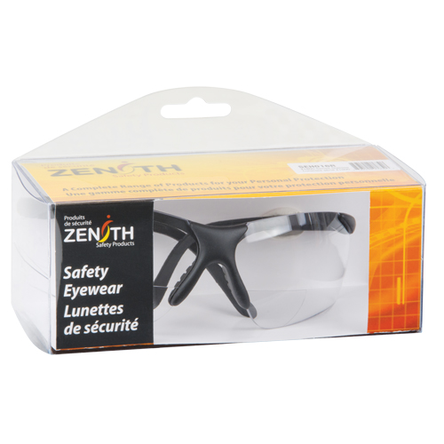 Lunettes de s&eacute;curit&eacute; s&eacute;rie Z1800 avec verres de lecture, Anti-&eacute;gratignures, Transparent, Dioptrie 2,5 Southpoint Industrial Supply