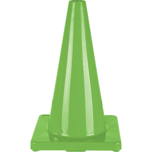 C&ocirc;ne de couleur pour la signalisation, 18", Vert Southpoint Industrial Supply