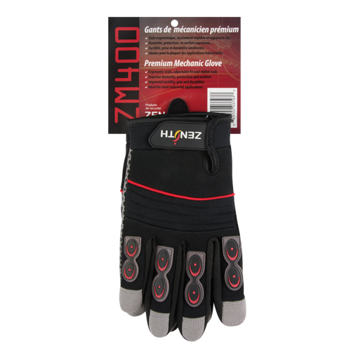 ZM400 Premium Mechanic's Gloves, Synthetic Palm, Size Medium Southpoint Industrial Supply
