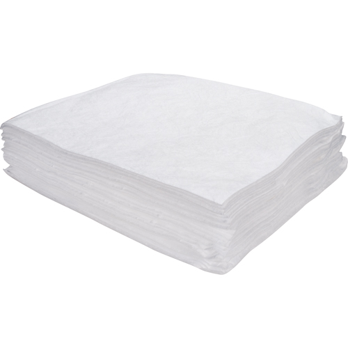 Premium Meltblown Sorbent Pads, Oil Only, 15" x 17", 8 gal. Absorbancy Southpoint Industrial Supply