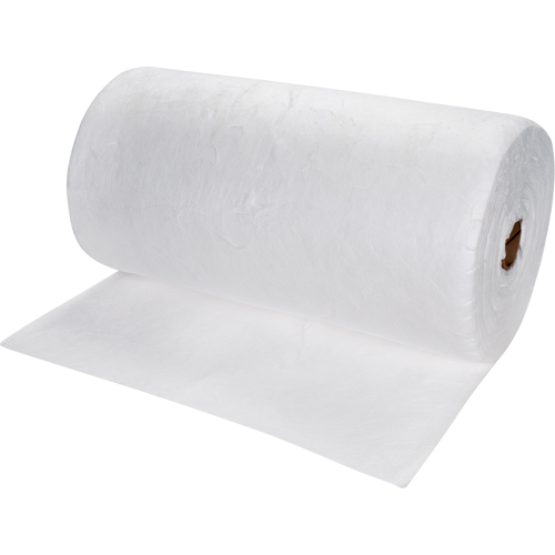 Premium Meltblown Sorbent Rolls, Heavyweight, 150' L x 30" W, 50 gal. Absorbancy Southpoint Industrial Supply