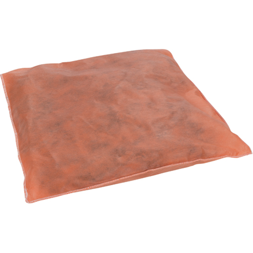 Tampon absorbant, Mati&egrave;res dangereuses, 18" lo x 18" la, 45 gal. absorption/pqt Southpoint Industrial Supply