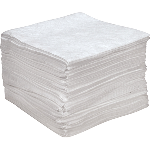 Premium Anti Static Sorbent Pads, Oil Only, 15" x 18", 25 gal. Absorbancy Southpoint Industrial Supply