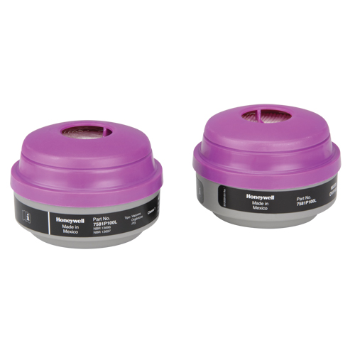 North&reg; N Series Respirator Cartridges, Gas/Vapour Cartridge, Organic Vapour/P100 Southpoint Industrial Supply
