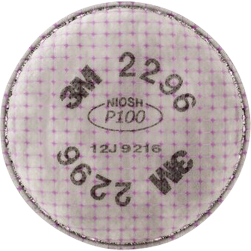 Pr&eacute;filtres pour respirateurs s&eacute;rie 2200, Filtre contre les particules, Gaz acide/P100 Southpoint Industrial Supply