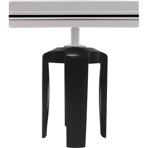 Tensabarrier&reg; Sign Bracket with Adapter, Chrome Southpoint Industrial Supply