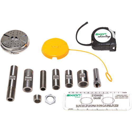 Axion Advantage&reg; Eye/Face Wash Upgrade Kit with Stainless Steel Eye/Face Wash Head Southpoint Industrial Supply