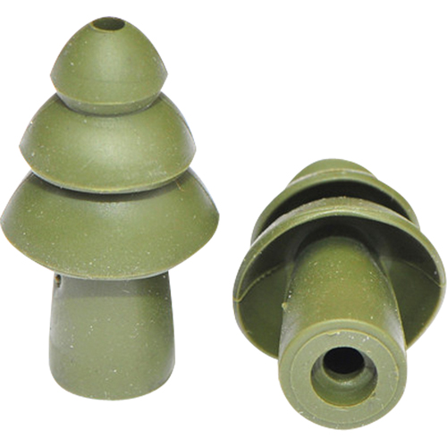 BattlePlugs&reg; Earplugs Replacement Tip, Uncorded, Bulk - Polybag, 24 dB NRR, Medium Southpoint Industrial Supply
