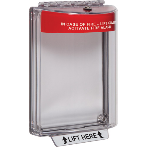 Couvercles pour alertes d'incendie Universal Stopper, Encastr&eacute; Southpoint Industrial Supply