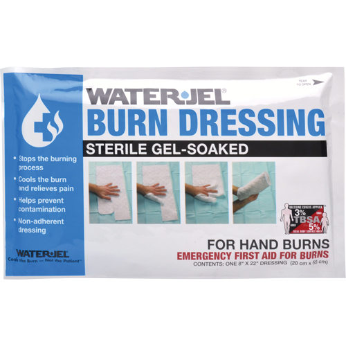 Water Jel&reg; Burn Dressings, 8" x 22", Class 2 Southpoint Industrial Supply