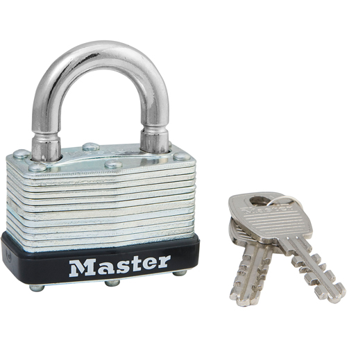 Cadenas lamin&eacute;, Argent, Cl&eacute;s identiques, Acier lamin&eacute;, Largeur de 1-3/4" Southpoint Industrial Supply