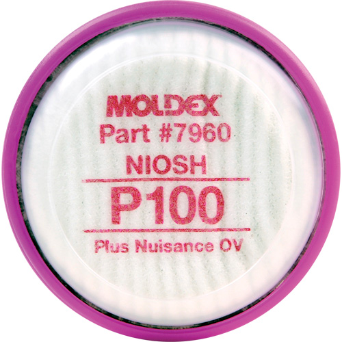 Disque filtre contre les particules, Filtre contre les particules avec suppresion de vapeurs nuisibles, Filtre N95/Vapeurs organiques/Gaz acides/P100/Filtre P100/Filtre R95 Southpoint Industrial Supply