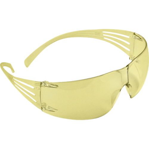 Lunettes de s&eacute;curit&eacute; SecureFit s&eacute;rie 200, Lentille Ambr&eacute;e, Antibu&eacute;e, ANSI Z87+/R&eacute;pond ou surpasse la norme CSA Z94.3 Southpoint Industrial Supply