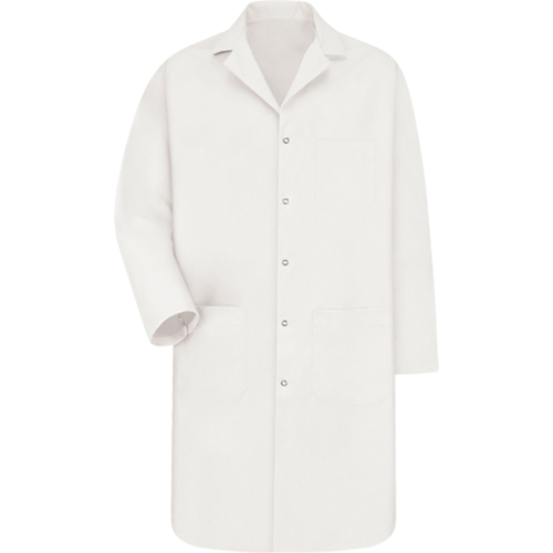 Lab Coat, Poly-Cotton, Small, White Southpoint Industrial Supply