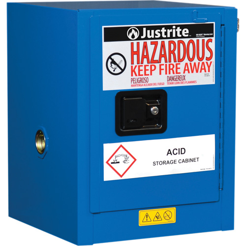 Sure-Grip&reg; Ex Hazardous Material Countertop Safety Cabinets, 4 gal., 17" x 22" x 17" Southpoint Industrial Supply