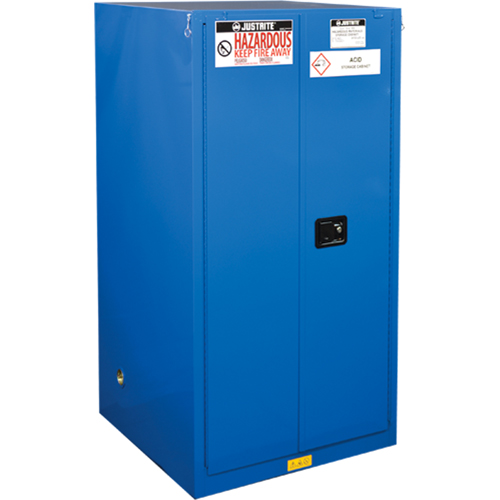 ChemCor&reg; Lined Hazardous Material Safety Cabinets, 60 gal., 34" x 65" x 34" Southpoint Industrial Supply