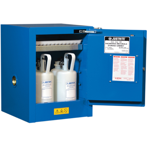 Armoires de comptoir doubl&eacute;es pour rangement de mati&egrave;res dangereuses Chem-Cor, 4 gal., 17" x 22" x 17" Southpoint Industrial Supply