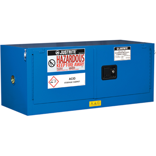 ChemCor&reg; Lined Hazardous Material Piggyback Safety Cabinets, 12 gal., 43" x 18" x 18" Southpoint Industrial Supply