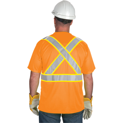 T-shirt conforme &agrave; la CSA, Polyester, Moyen, Orange Southpoint Industrial Supply