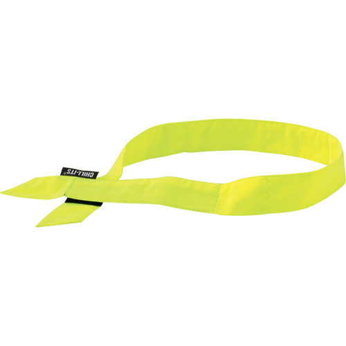 Chill-Its&reg; 6705 Evaporative Cooling Bandana, High Visibility Lime-Yellow Southpoint Industrial Supply