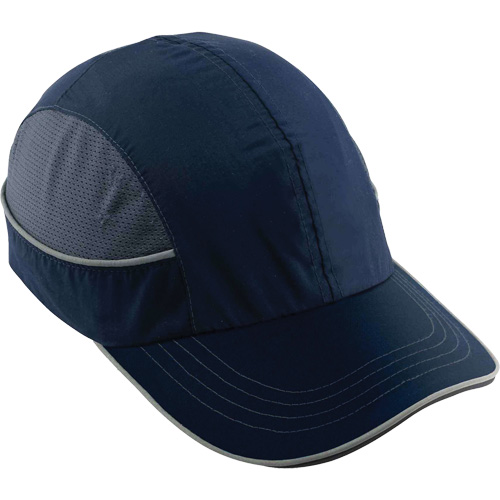 Skullerz&reg; 8950 Long Brim Bump Cap, Navy Blue Southpoint Industrial Supply