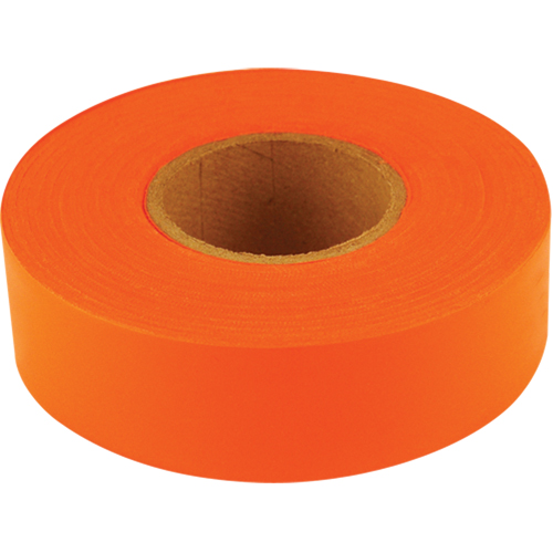 Sub-Zero Flagging Tape, 1.2" W x 150' L, Fluorescent Orange Southpoint Industrial Supply