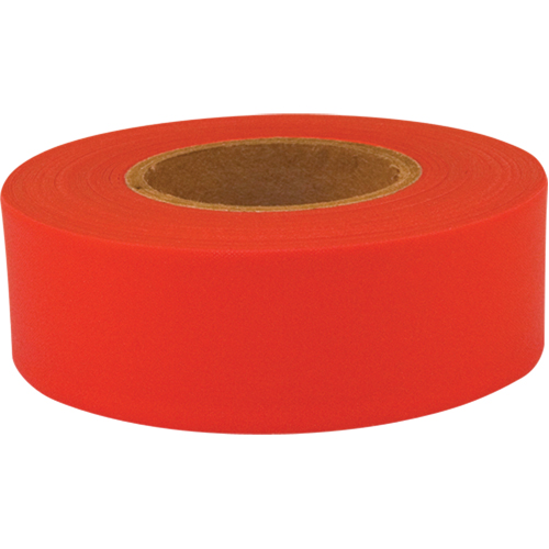 Ruban de signalisation Sub-Zero, 1,2" la x 150' lo, Rouge fluorescent Southpoint Industrial Supply