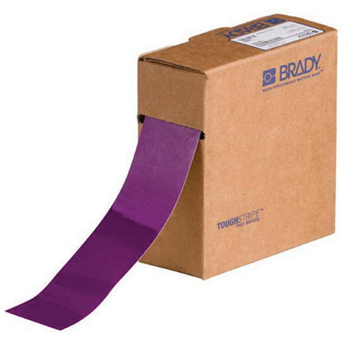ToughStripe&reg; Floor Marking Tape, 2" x 100', Polyester, Purple Southpoint Industrial Supply