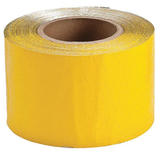 Temporary Pavement Marking Tape, 4" x 150', Vinyl, Yellow Southpoint Industrial Supply