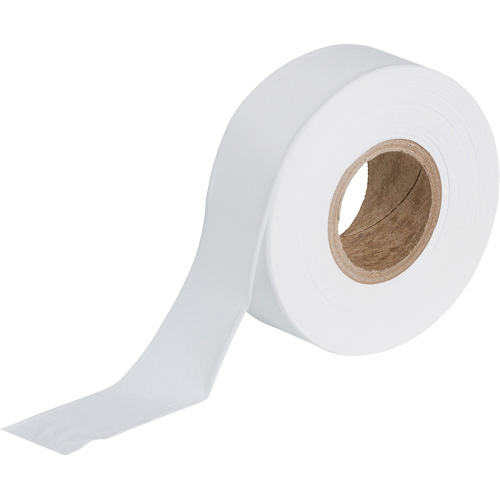 Flagging Tape, 1.188" W x 300' L, White Southpoint Industrial Supply