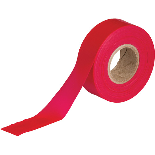 Ruban pour signalisation, 1,188" la x 300' lo, Rouge Southpoint Industrial Supply