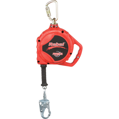 Rebel Self Retracting Lifeline, 33', Stainless Steel, Swivel Southpoint Industrial Supply