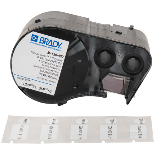Low Temperature Label Maker Cartridge, Black Southpoint Industrial Supply