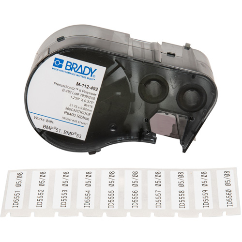 Low Temperature Label Maker Cartridge, Black Southpoint Industrial Supply
