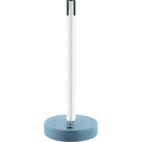 Outdoor TensaBarrier&reg; - Receiver Posts, 37" High, White Southpoint Industrial Supply